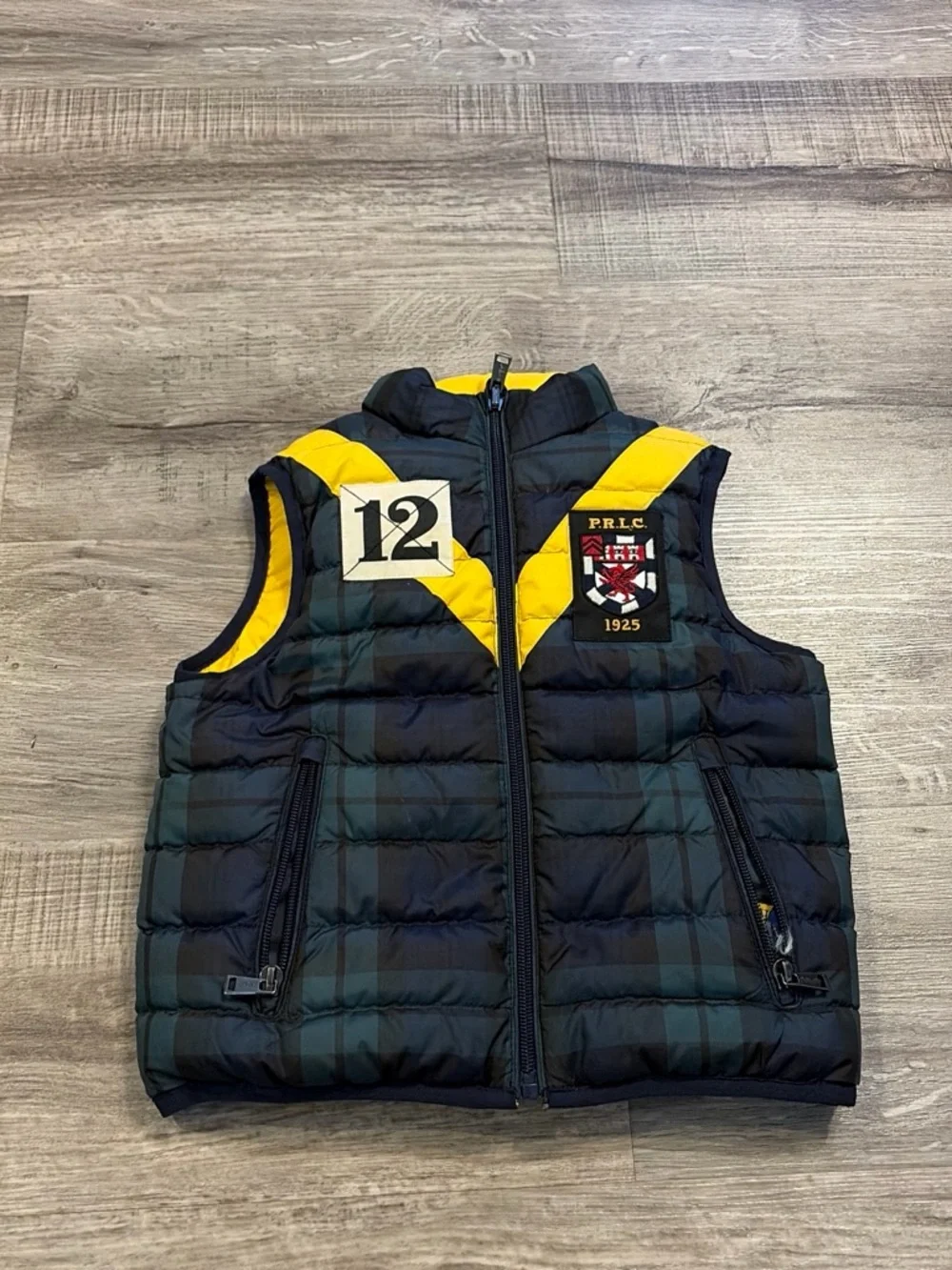 Kids polo Ralph Lauren reversible puffer vest